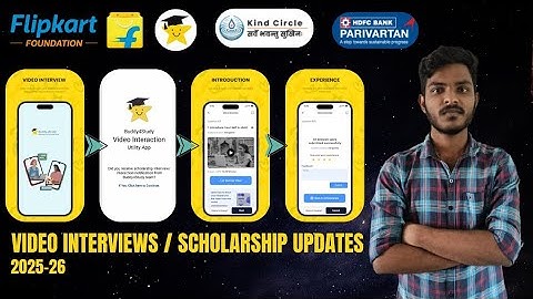 I had completed 4 video interviews in BUDDY4STUDY video Interaction app | 2025-26 | Apply now