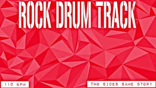 ROCK DRUM TRACK - 110 BPM (WITH FADE IN - FREE)