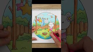 So relaxing! 🎨 Coloring in an adult coloring book