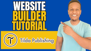 TILDA WEBSITE BUILDER TUTORIAL