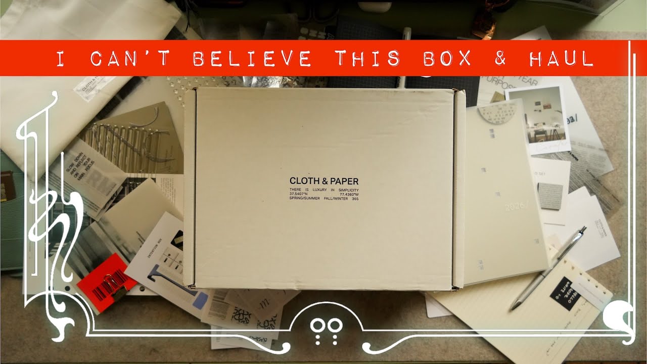 Распаковка ноябрьской коробки с тканями и бумагой + огромный груз | Ежедневник, бумажные изделия ...