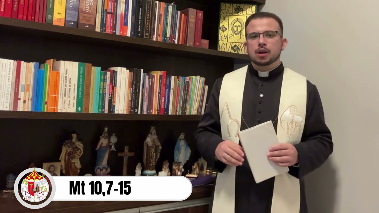 Matheus 10,7-15 Jesus envia os discipulos e lhes pede simplicidade e confiaça... | 09 de Julho