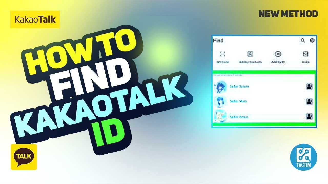 How to Find Kakaotalk ID StepbyStep Guide 2024 YouTube