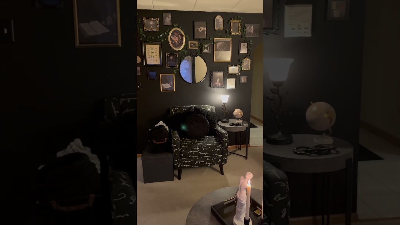 Black Accent Wall DIY