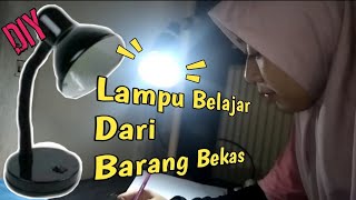 MUDAH..!! Membuat lampu belajar dari pipa paralon/PVC bekas