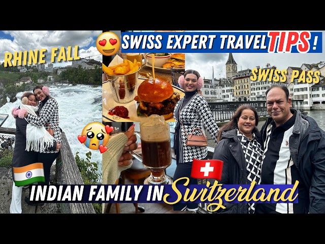Indian Family Exploring SWITZERLAND! Dreamy Holiday Travel Tips | Stay, Swiss Passu0026more! #TravelWSar class=