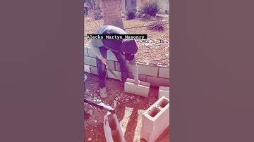 Laying block can be therapeutic 📈 #bluecollar