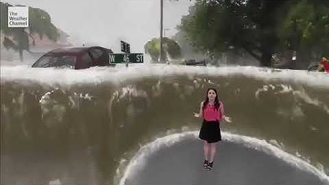 AR (Augmented Reality) Weather News