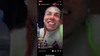 6ix 9ine & Yailin La Mas Viral On Viral IG live