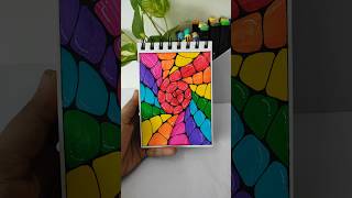 Turning simple lines into something magical 💖#doodleart #trending #zentangle #viralart #art #viral