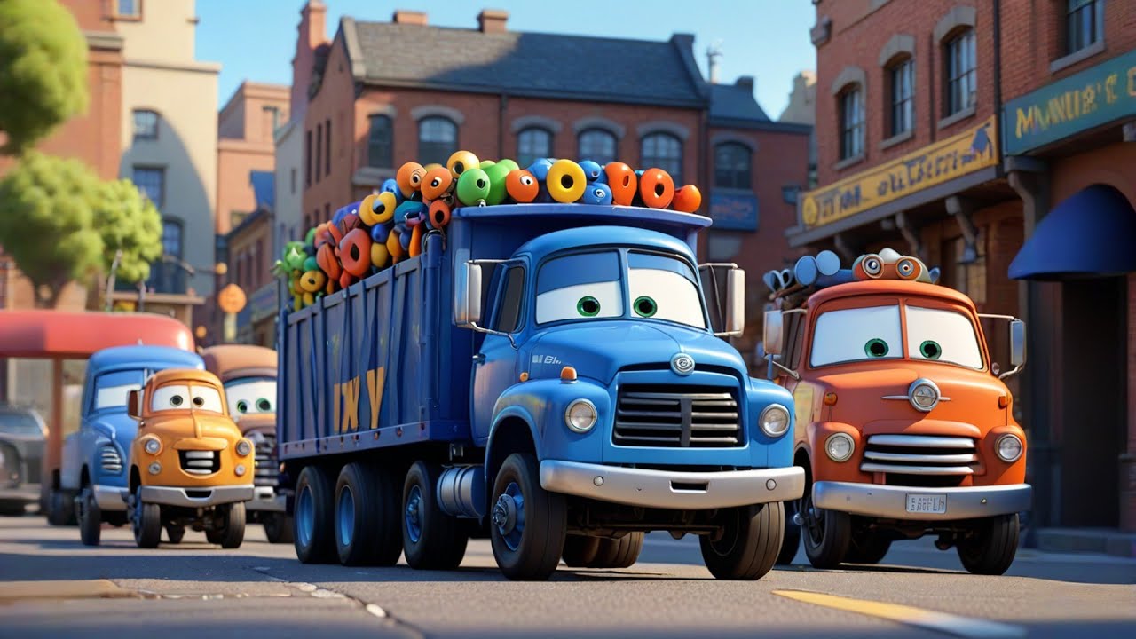 Timmy Truck Turns the Wheel | Truck Song for Kids | Fun Nursery Rhyme with Driving,  & Learning