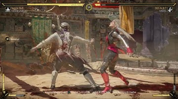 MK11 Noob Saibot from the shadows brutality the worst
