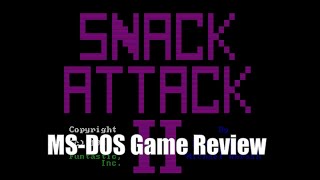 Snack Attack II - 1982 - MS-DOS Game Review