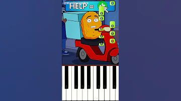 Gegagedigedagedago! Nuggets and Max are Catching Bad Guy! @MaxDesignPro - Piano Tutorial