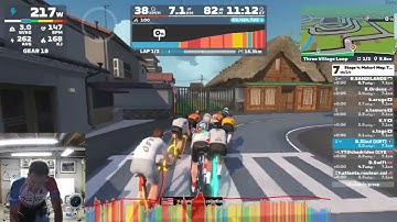 Zwift - Race: Stage 4: Makuri May: Three Village Loop