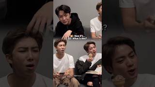 Hobi, Namjoon, And Jins Expressions When They Saw Jung Kooks Ice Cream That Had Been Mixed