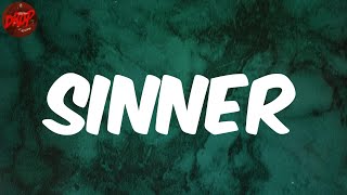 Video thumbnail of "Adekunle Gold - Sinner (Lyrics)"