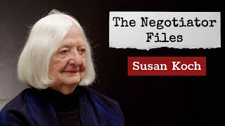The Negotiator Files: A Conversation with Susan Koch