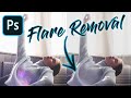 Realistically Remove Lens Flare in Just 2 SIMPLE Steps in Photoshop + Free PSD File