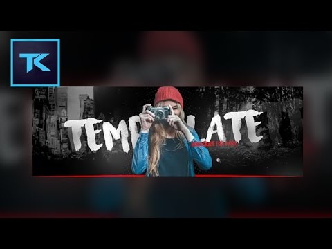 Photoshop Tutorial Vlogger Style Banner Ft Behr Tk Youtube