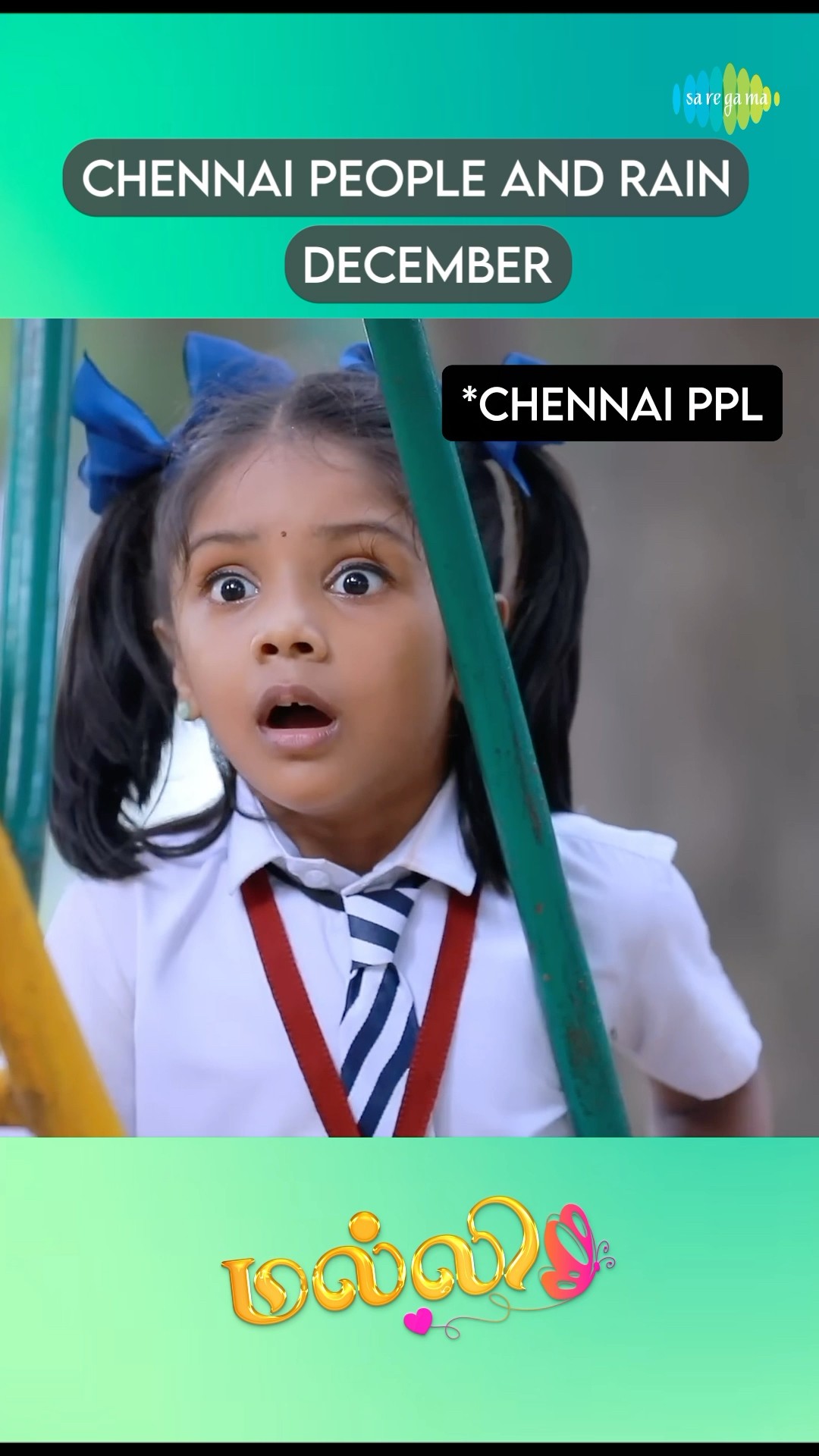 Chennai People and Rain - Current Scenario ?️| Saregama TV Shows Tamil #shorts #ytshorts