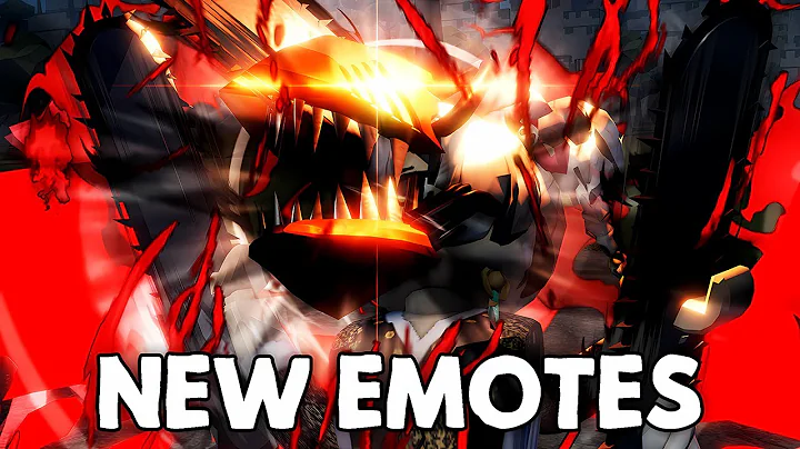 NEW Emotes Showcase! (LIMITED Vollstandig + Chainsaw Heart + Love Train + NORMAL) | Jump Showdown