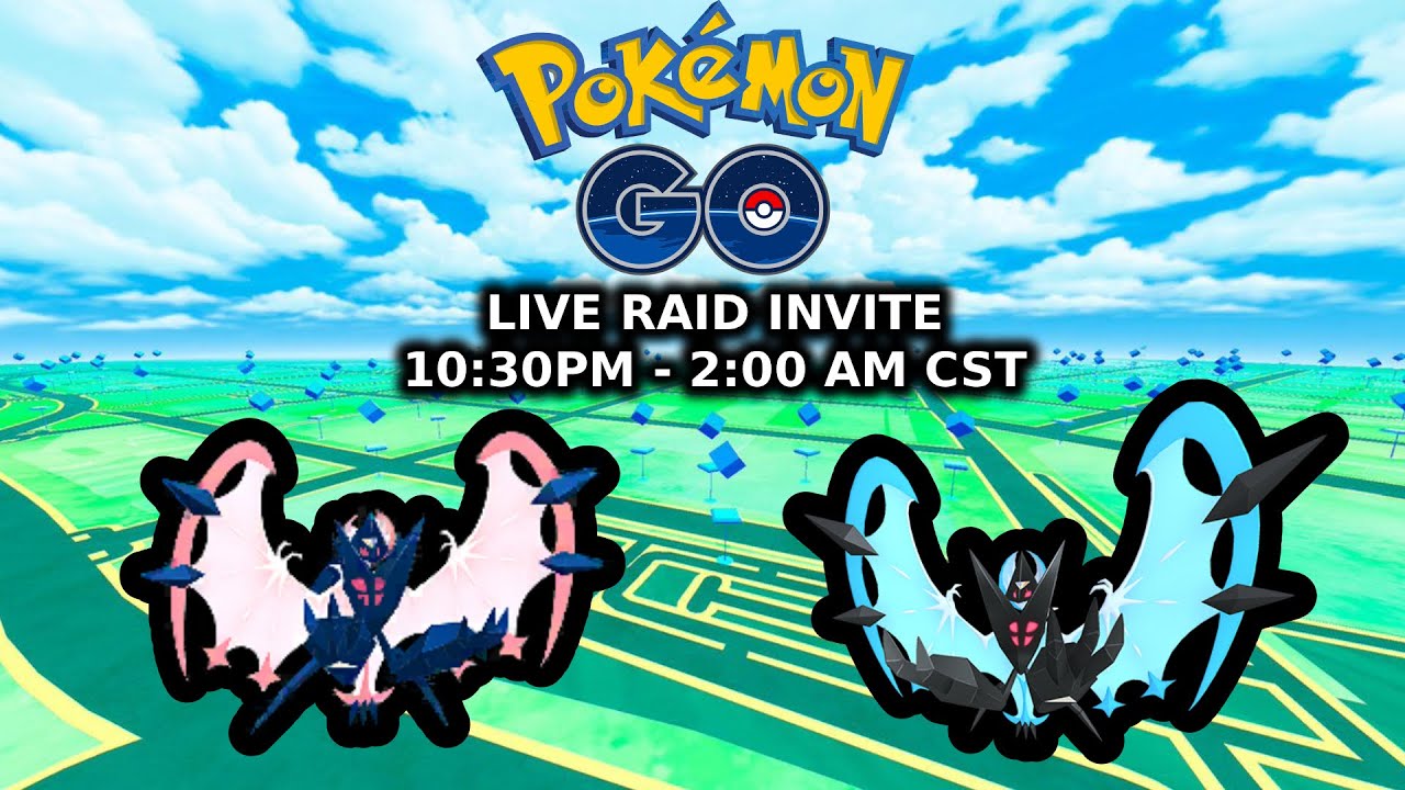 Pokemon Go LIVE Raid Invites For DAWN WING NECROZMA