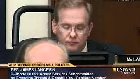 Cybersecurity and Special Forces Addressed in Rep. Langevin's Opening Remarks at NDAA Markup.wmv