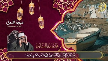 سورة النمل - محمد صديق المنشاوي | Surah naml - Muhammad Seddiq Al Minshawi