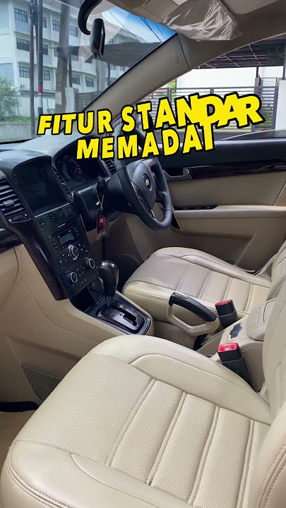 Chevrolet captiva 2.4 MATIC 2011,mobil SUV yang harga nya cuma 80 jutaan aja