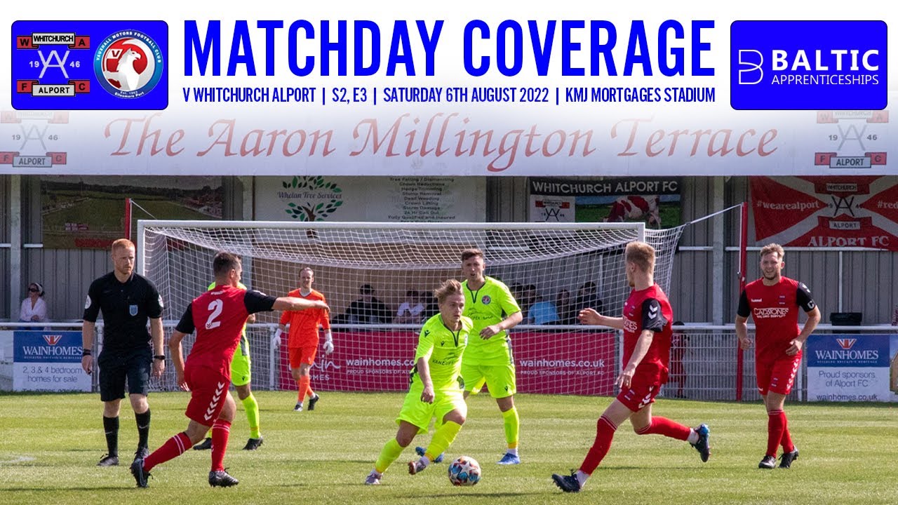 Match Coverage Fa Cup Weekend Whitchurch Alport V Vauxhall Motors Youtube