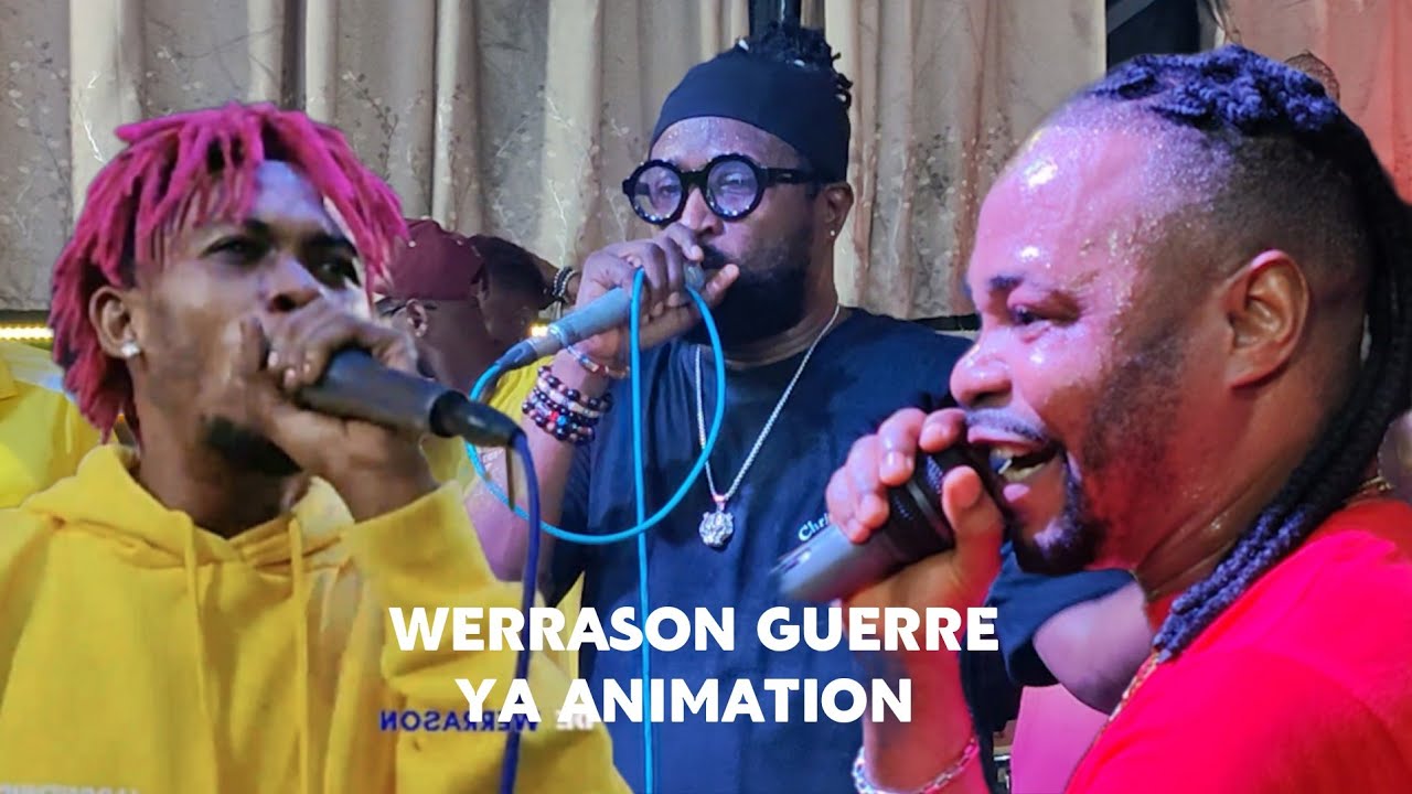 WERRASON GUERRE 💥WASABO CONTRE JAMAIQUE🎤SUKA NA DÉMONSTRATION YA ANIMATION 