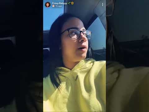 Domo Crissy Crissy Smoking On Snapchat Youtube