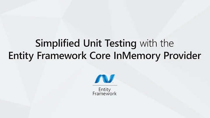 Simplified Unit Testing with the Entity Framework Core InMemory Provider | Jason Taylor [OLD]