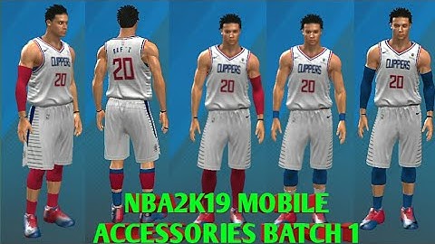 NBA2K19 v46 MOBILE ACCESSORIES BATCH 1