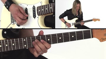 Neoclassical Rock Soloing - In the Fire Performance - Guitar Lesson - Angus Clark