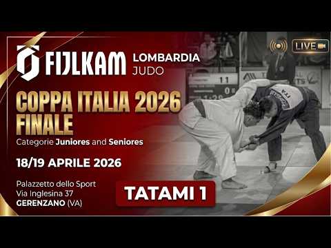Video JUDO - FINALE COPPA ITALIA 2026 - Femminile - TATAMI 1