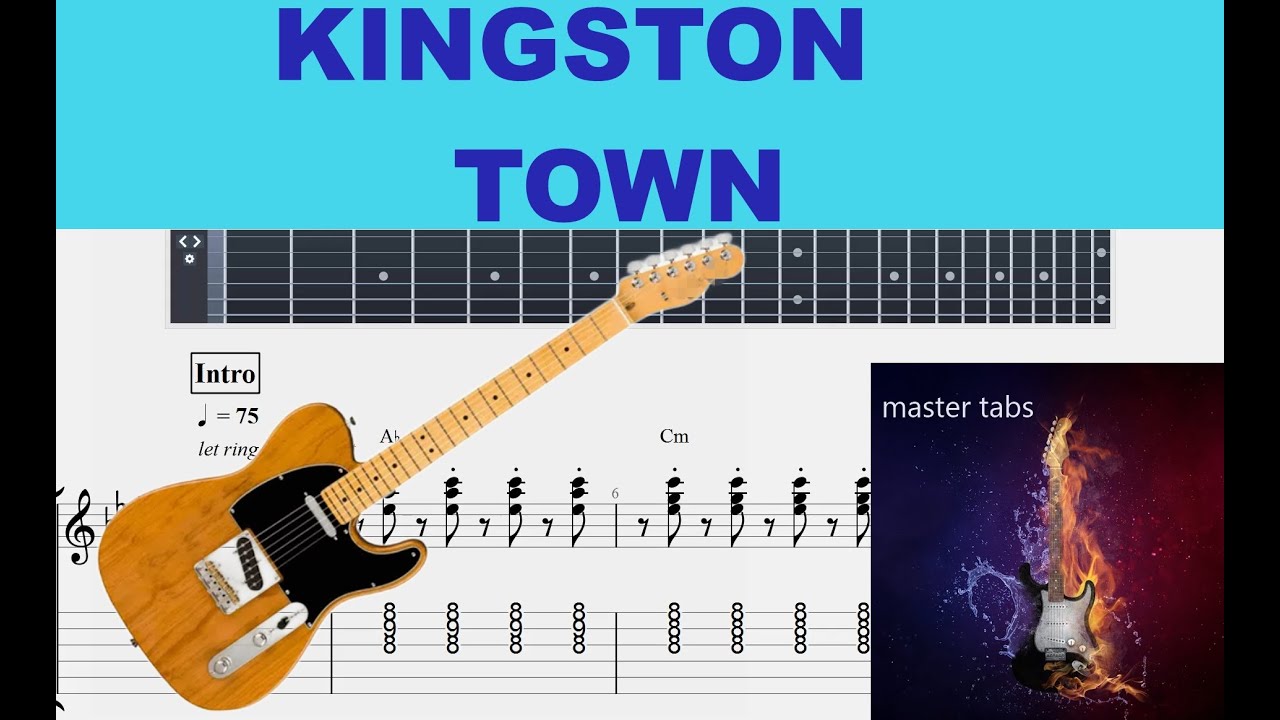 KINGSTON TOWNUB40Guitar Tab TUTORIALMastertabs