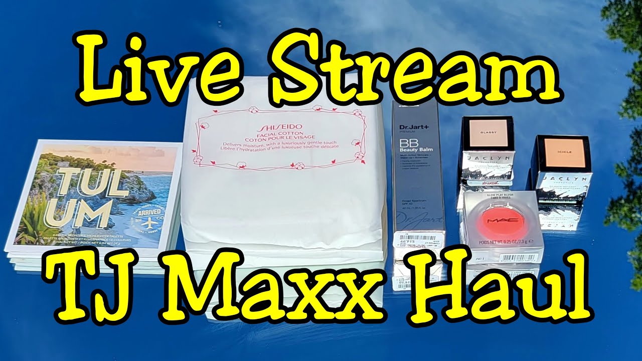 Live Stream TJ Maxx, ULTA & Macys Haul + Chit Chat YouTube