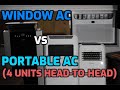 3 Best Portable Air Conditioners VS The Best Window Mounted Air Conditioner | ICE COLD AC | Shootout