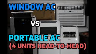 3 Best Portable Air Conditioners VS The Best Window Mounted Air Conditioner | ICE COLD AC | Shootout