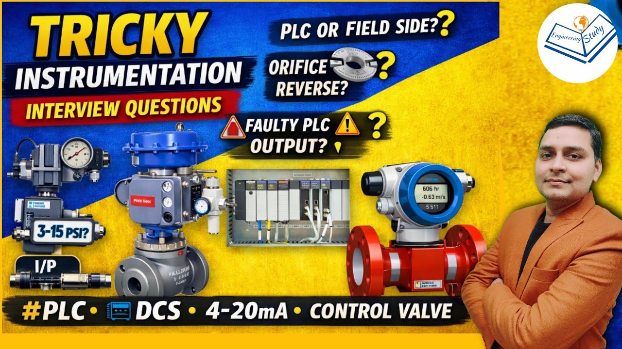 Tricky Instrumentation Interview Questions and answers| plc |control ...
