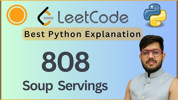 Leetcode 808. Soup Servings | DP with Memoization & Probability | Python Solution