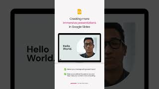 #GoPoTuesdayTips : Introducing Speaker Spotlight in Slides✨  #googleworkspace
