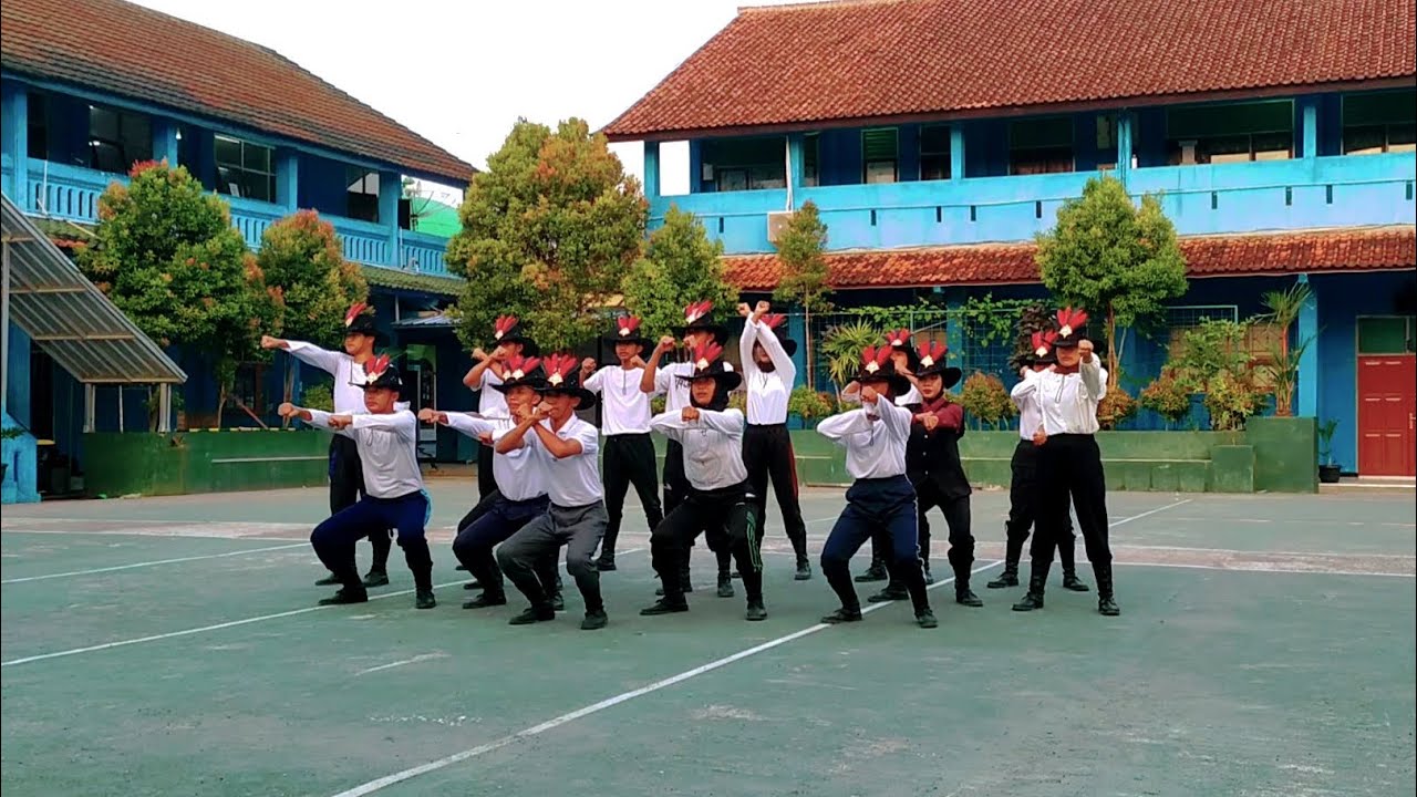 LATIHAN VARIASI FORMASI‼️PASKIBRA SMAN 1 MANGUNJAYA PANGANDARAN‼️