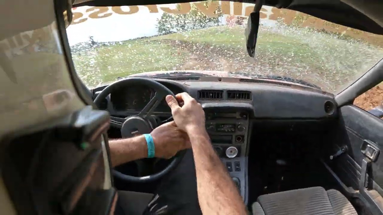 Amazing mud run, #74 PR RX-7, SWVR RallyCross National Challenge, 8/31/2024