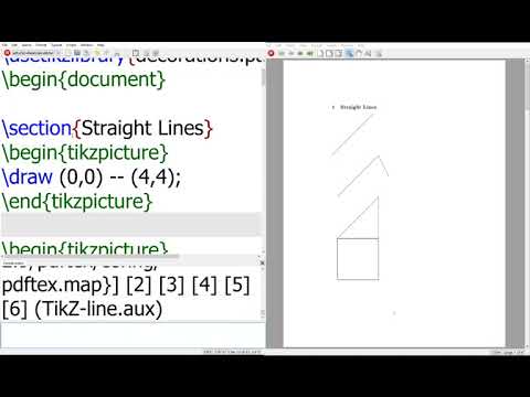 TikZ - Line Basic