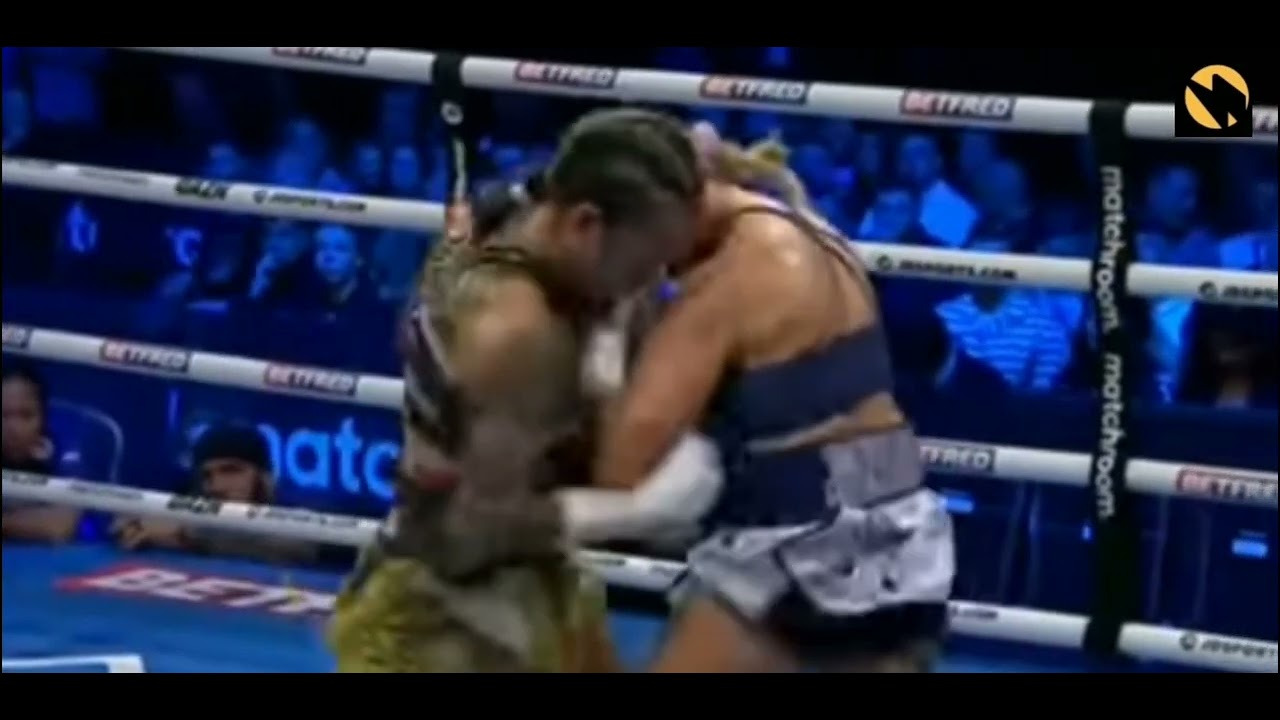 Maria Cecilia Roman vs Ebanie Bridges disrespect each other with a Brutal Punch's to the face & body