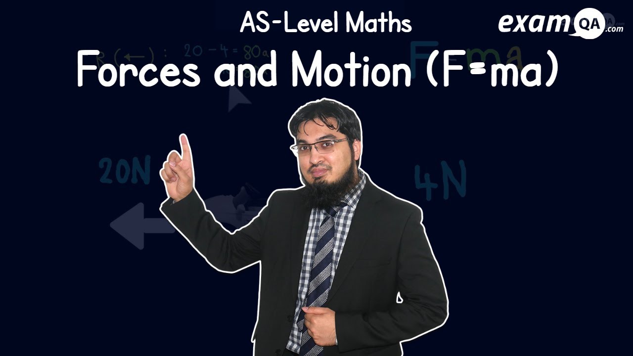 Forces and Motion: Introduction (F = ma) | AS-Level Maths - YouTube