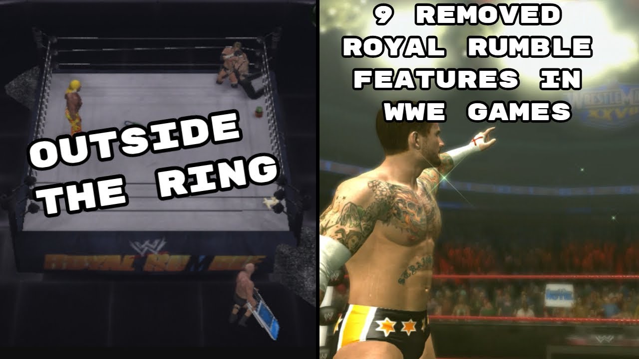 9 Royal Rumble Features Removed From WWE Games + 40K Thank You